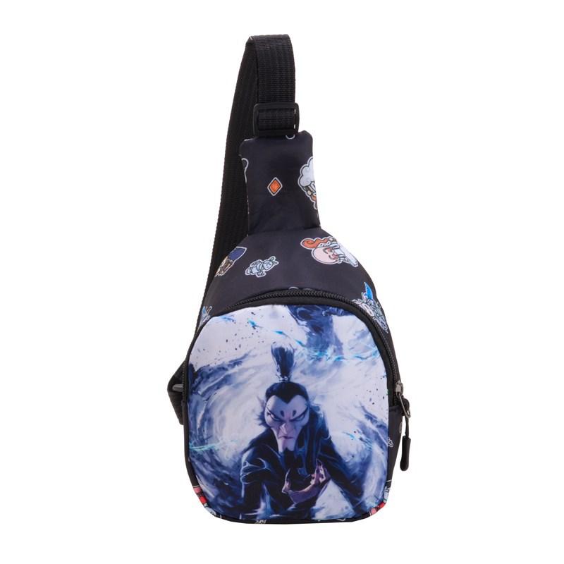 School Bag New Bag Boys and Girls Fashion Cartoon Change Bag Messenger Bag Casual Small Backpack Breast Bag