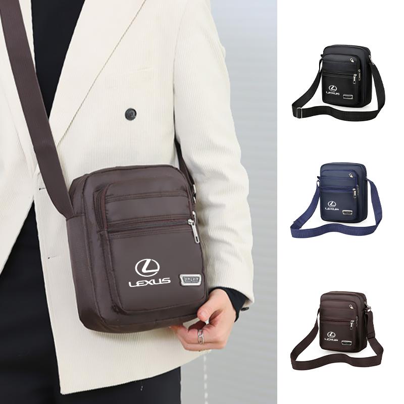 Csjway1 Car Men's Chest Bag Shoulder Waist Pack Card Holder Coin Accessories For Lexus UX250h RX450h CT200h RX400h NX300h RX350 RX300 GX