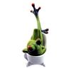 Cute Bathtub Bathing for Frog Art Sculpture Animal Figurine Ornament for Room De