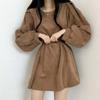 2025 A/W Women's French-Inspired Corduroy Dress: Chic & Elegant