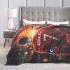 CR7  Football Soccer Blankets Wool Throw Blankets Bedding Couch Decoration Soft Warm Bedsprea,