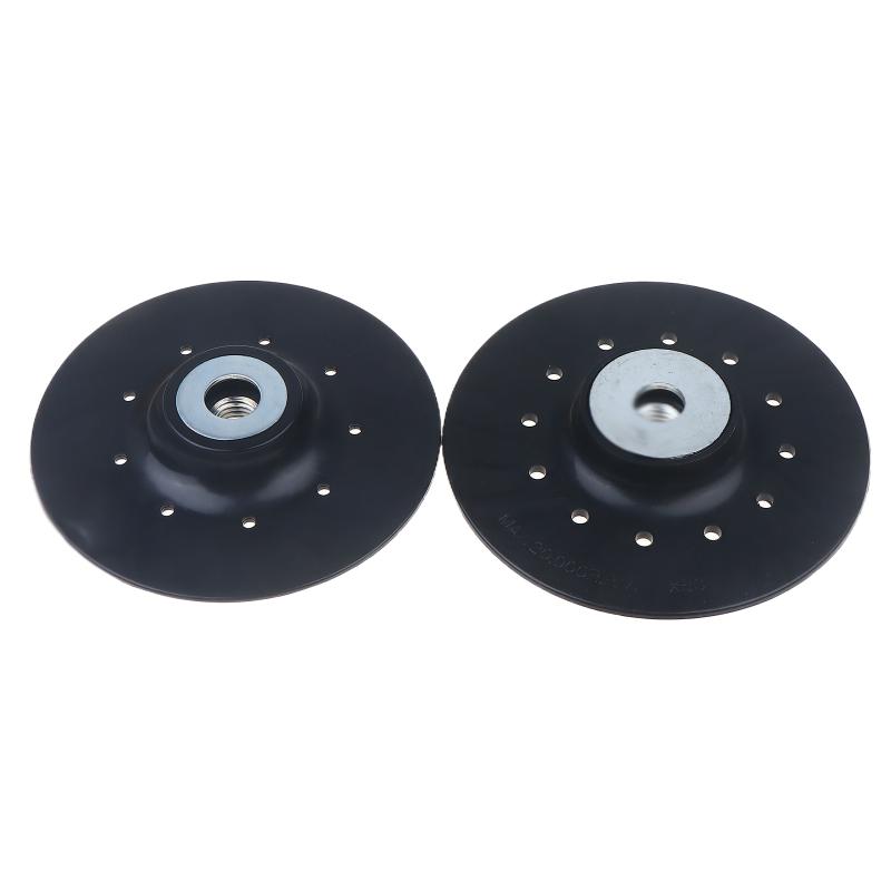 1 Pcs Sanding Disc Backing Pad Grinder Attachment For Angle Grinders Power Tools Accessories Dedicated Steel Paper Tray