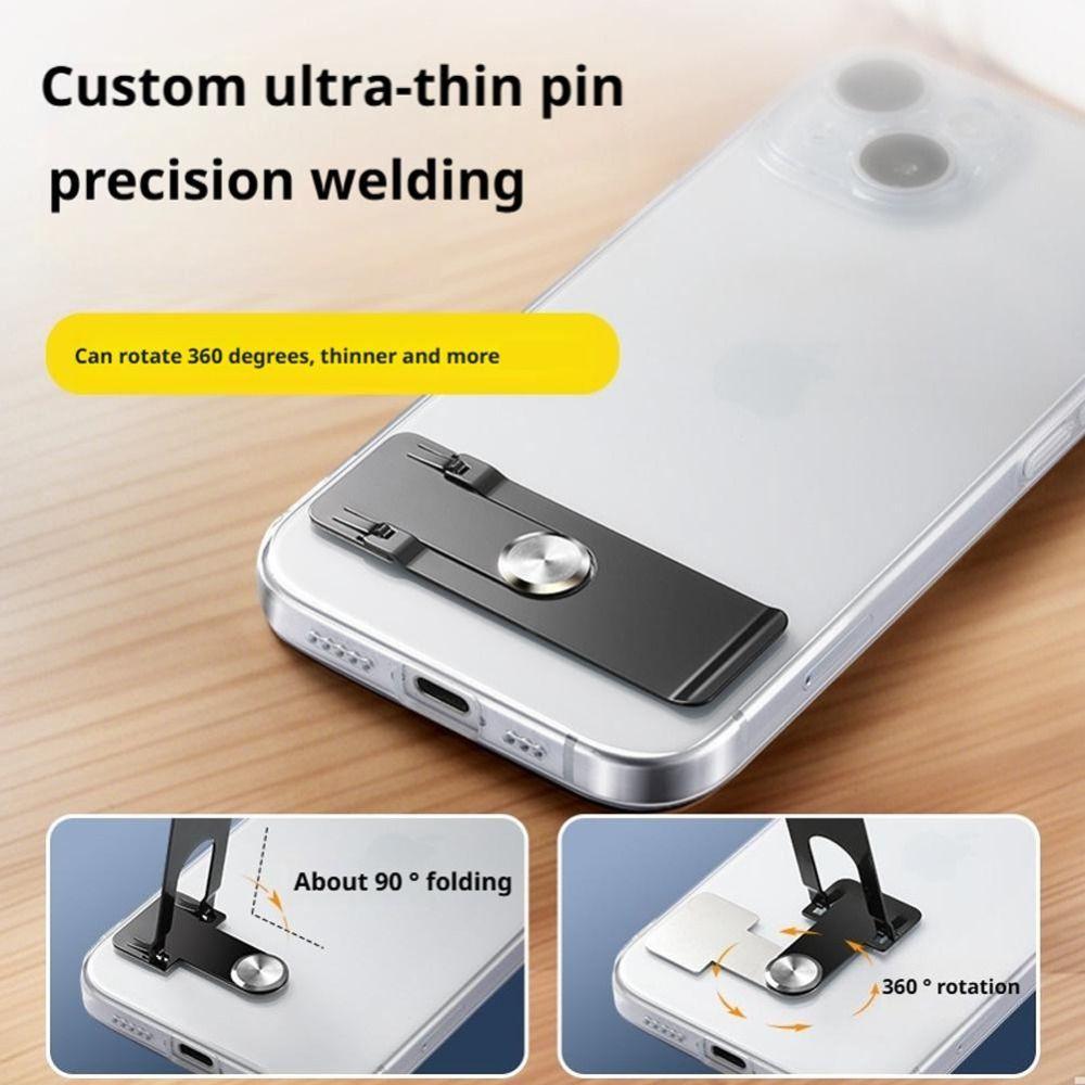360° Rotating Mobile Phone Holder Self-adhesive Bracket Premium Phone Kickstand  Desktop