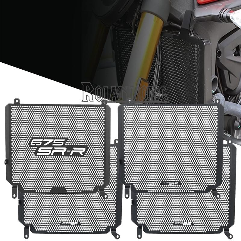675 SR SS SR675 2024 2025 2026 2027 Motorcycles Radiator Guard Grille Cover Accessories Protection FOR CFMOTO 675SR-R 675SRR