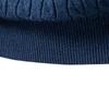 AIOPESON Men’s Knitted Polo Sweater 2026 Autumn Winter Fashion Collared Button Long Sleeves Casual Slim Fit Pullover