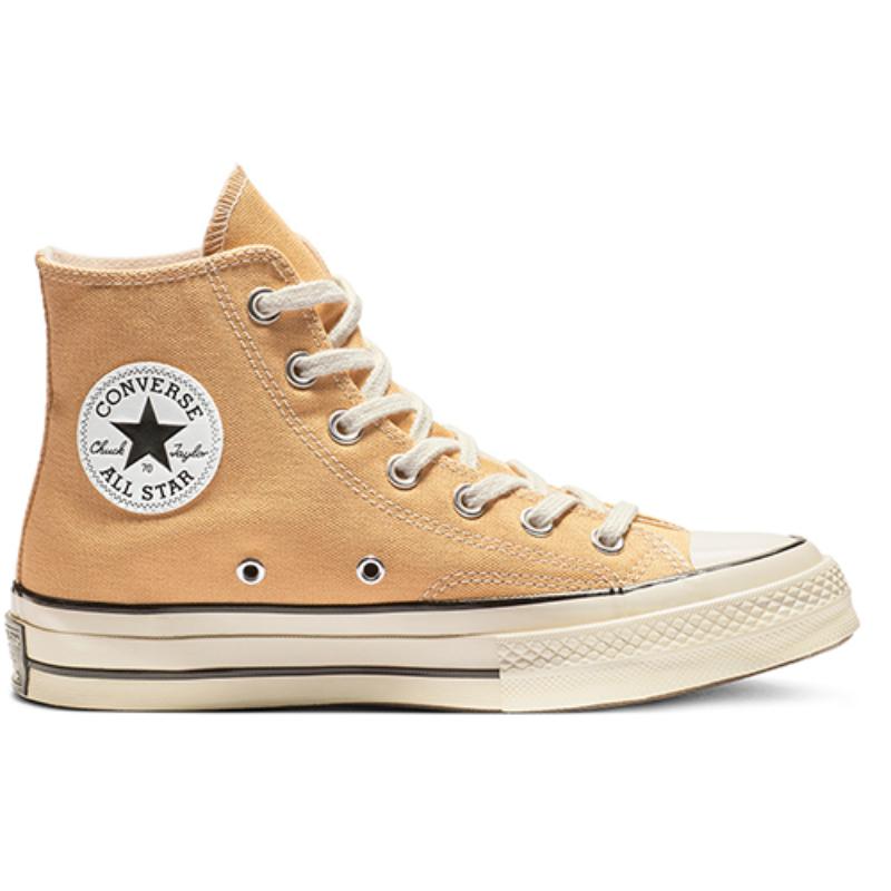 Converse 1970s Vintage Canvas High Top Chuck 70 Comfortable and Versatile High-Top Canvas Shoes Unisex Khaki