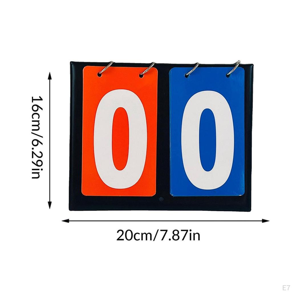2 Digit Scoreboard, Sports Score Marker for Basketball, Indoor And Outdoor Sports, Basketball