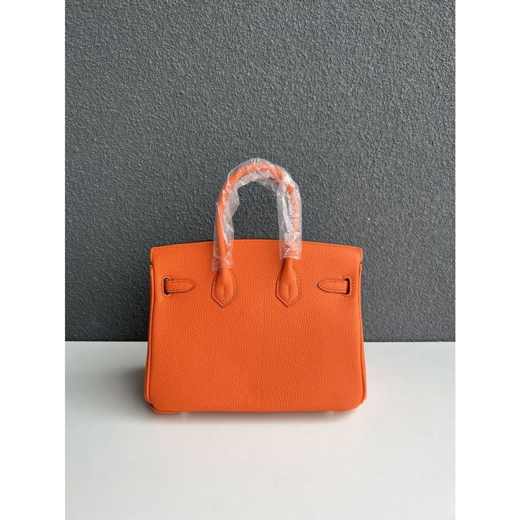 Gold Buckle Classic Fashionable Women's First-layer Cowhide Lychee Leather Handbag
