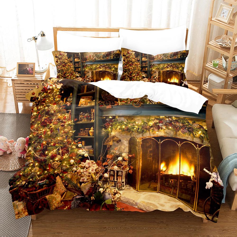 White Lotus On The Lake Duvet Cover Set 3D Print Plant Polyester Comforter Cover King Queen Size for Girls Kid Boys Bedding Set