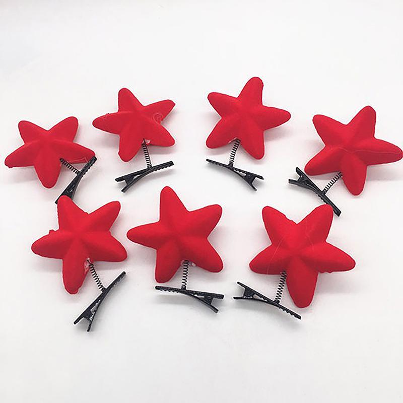 Lovely Duck Heart Windmill Star Chick Dog Rabbit Barrettes Carton Cute Hairpin