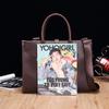 Crazy Horse Leather Unisex Business Messenger & Shoulder Bag – Retro Computer Briefcase