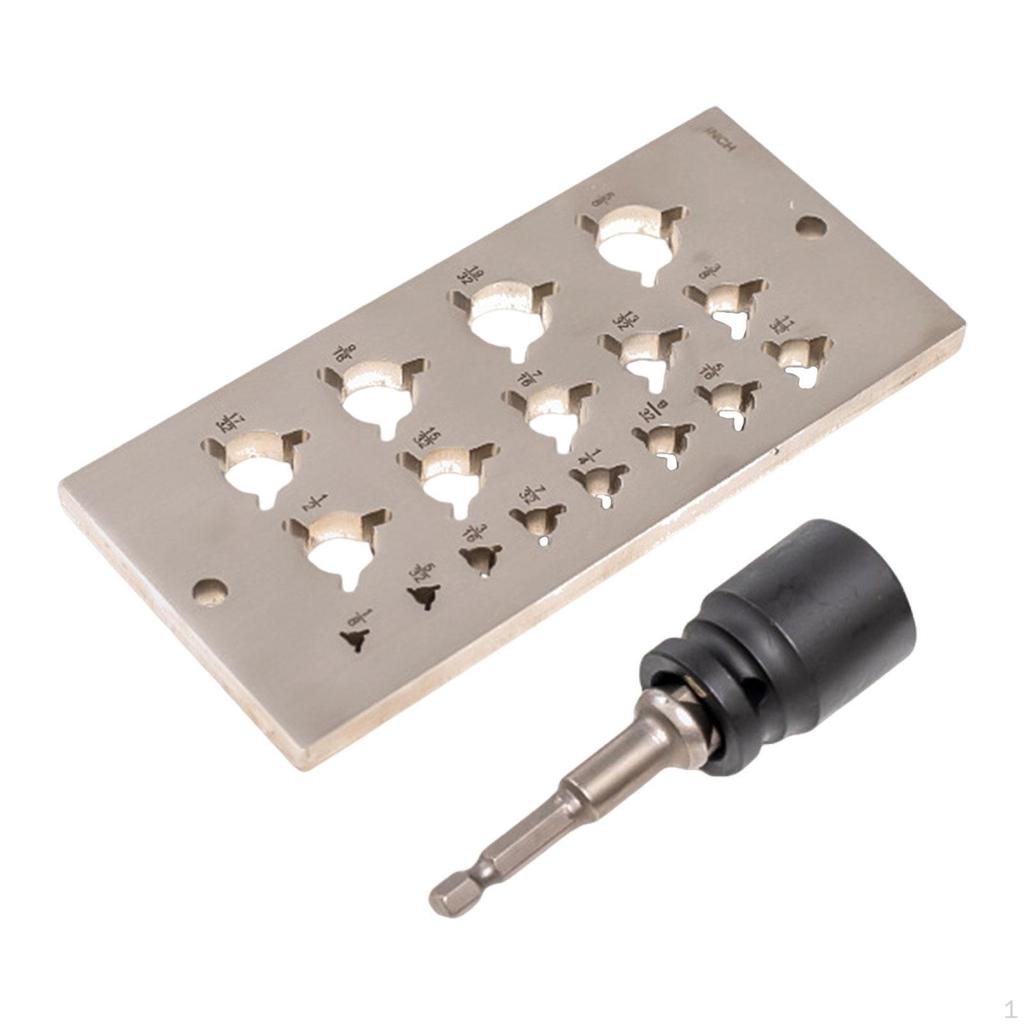 Pin Dowel , Compact, Premium,Steel High Performance Professional Drill Guide Woodworking