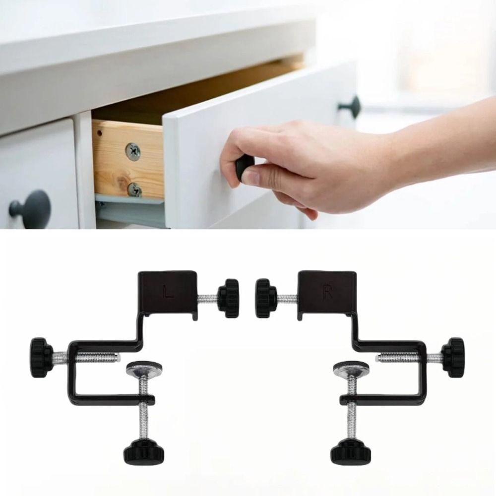 Easy Drawer Front Installation Clip Jig Home Improvement Tools Precise Installation Clip  Furniture