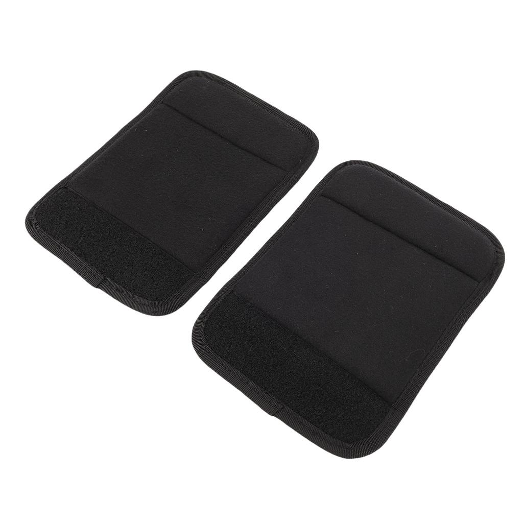 2 Pcs Walker Padded Hand Grip Covers Foam Padded Anti Slip Walker Handle Cushions Black