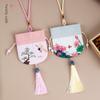 Dragon Boat Festival Fragrance Sachet Empty Bag Handmade DIY Hanging Ornament Mosquito Repellent Bag Mugwort Vintage Style Embroidered Empty Pouch