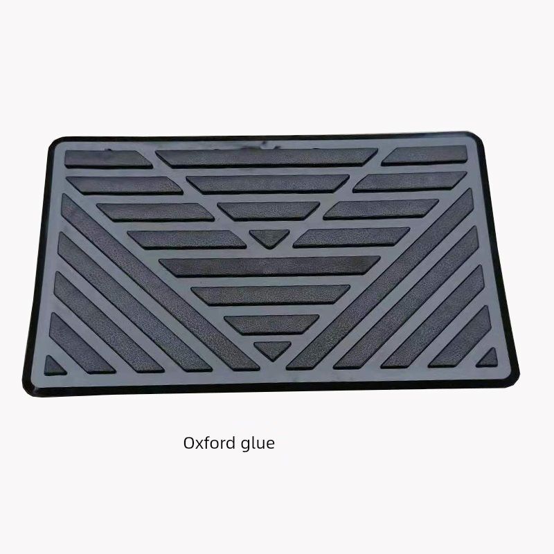 Car Floor Mats, Anti-Wear Plates, Accelerator and Brake Pedals, Oxford Pedal Repair Patches, Anti-Slip Wear-Resistant Patches, Manufacturer Oxford Cloth Black - Plain