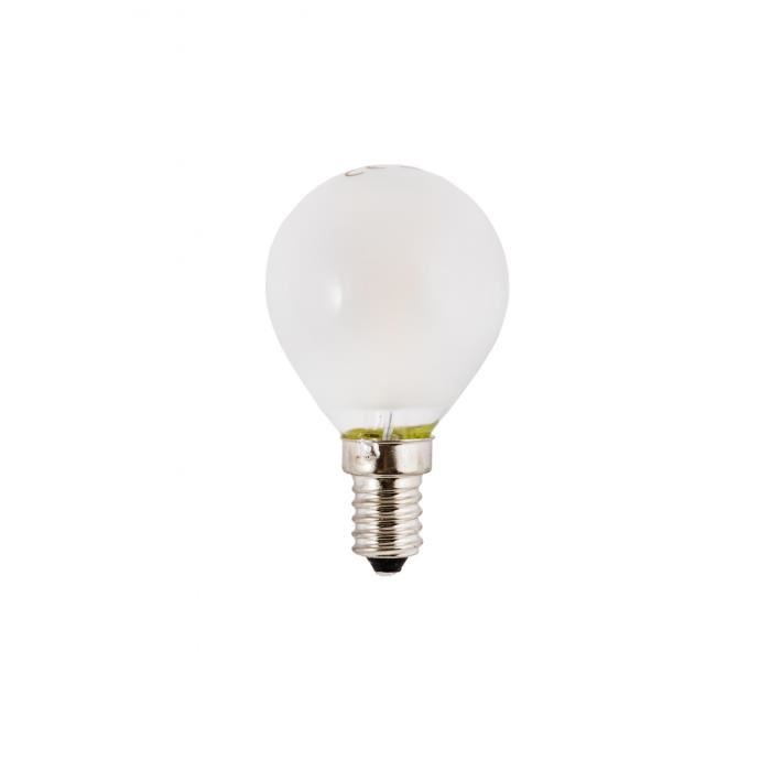 Ampoule LED - SILVER ELECTRONICS - E14 - 3W - 3000K - Sphérique - Blanc Chaud