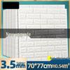 Self-Adhesive 3D Brick Pattern Foam Wallpaper
