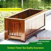 Qiu Qiao Outdoor Anti-Corrosion Wood Planter Kit