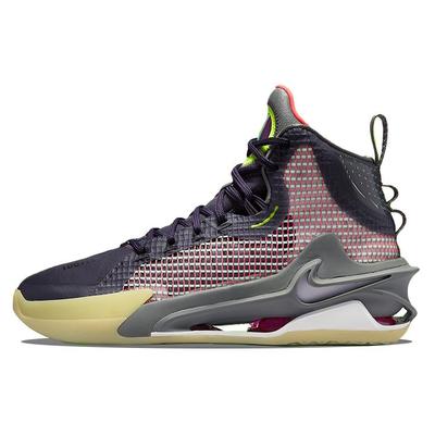Air Zoom GT Jump Chaos Heren Sneakers Grijs Donker-Rozijn Foton-Stof CZ9907-500