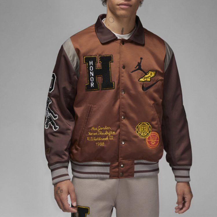 Jordan X Honor The Gift Westbrook Varsity Jacket DX6244-204