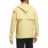 Adidas Ultimate 365 Solid Logo Long Sleeve Hooded Jacket Men jackets Yellow IX2043