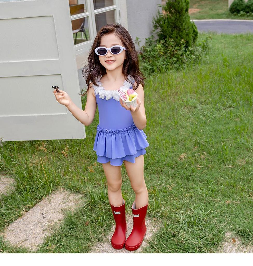 2025 Cute Girls' Swimsuit - Small/Medium, Toddler/Child Swimwear for Hot Springs