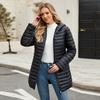 ziai Giacca Autunno Inverno da Donna con Cappuccio Indossabile da Entrambi i Lati Parka Slim Imbottito Caldo Piumino Trapuntato Moda Abbigliamento Femminile ZR-1379