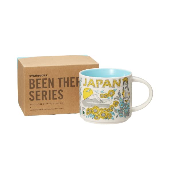 STARBUCKS Tumbler Coffee Japan Limited Been There Series Mug Summer Sunflower 414ml Cup Cute Stylish Return Birthday Present Gift Model Brand