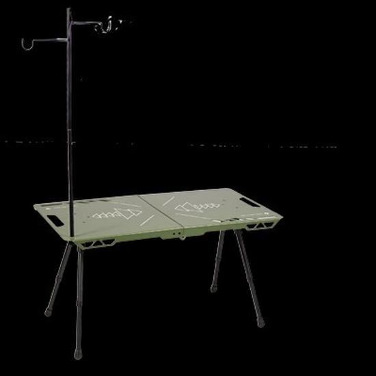 Black Folding Portable Tactical Outdoor Camping Table - Lightweight & Multifunctional for Picnic & More