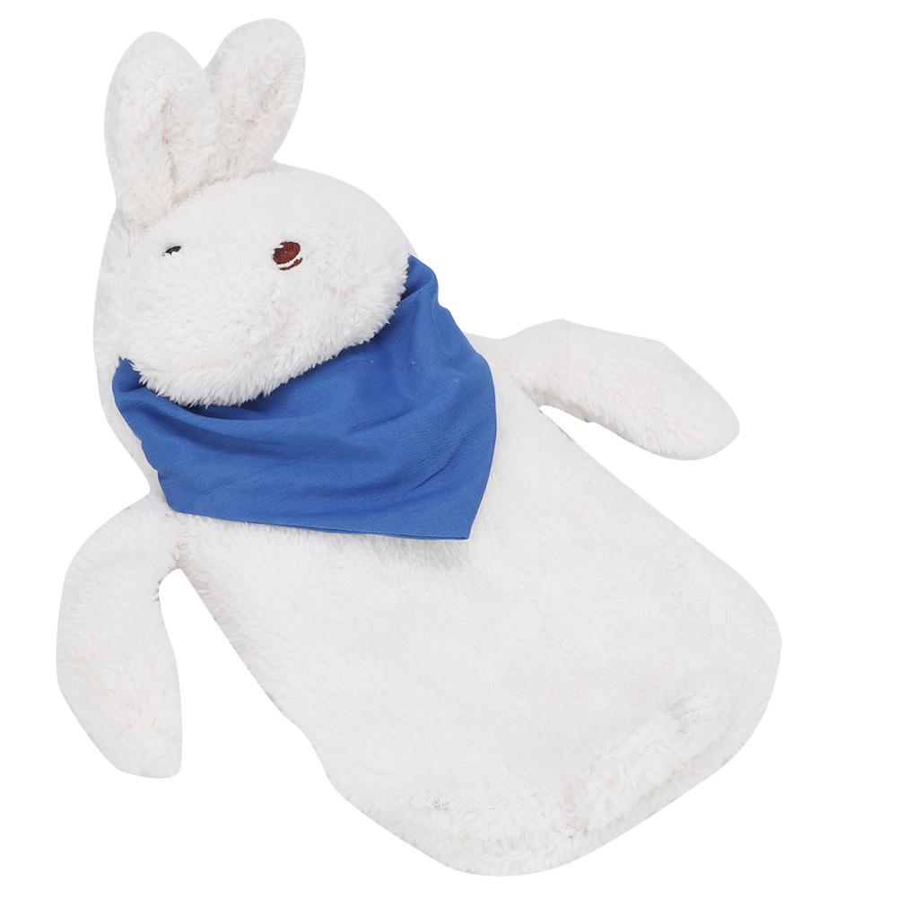 Cute Plush Puppet Hot Water Bottle Bag Warm Hand Feet Warmer Water Injection Bag for Home