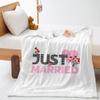2D digital printing Valentine's Day thickened lamb wool crystal fleece blanket blanket