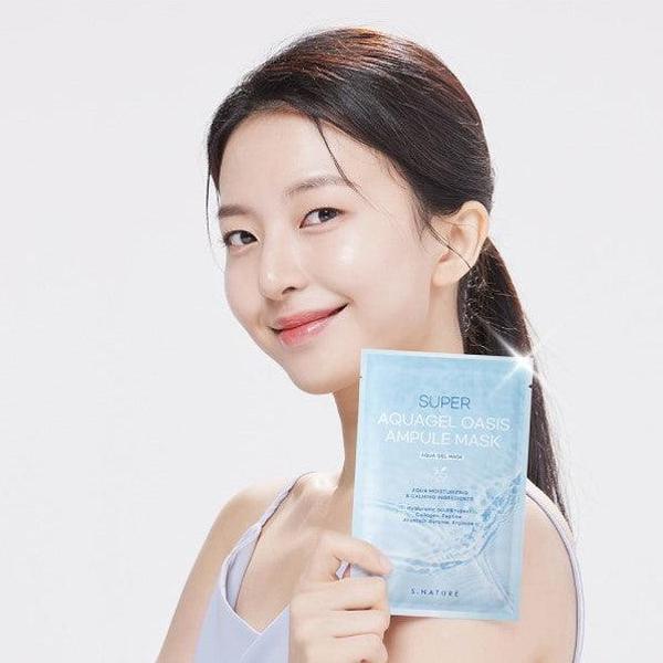 S.NATURE Super Aquagel Oasis Ampule Mask 5EA