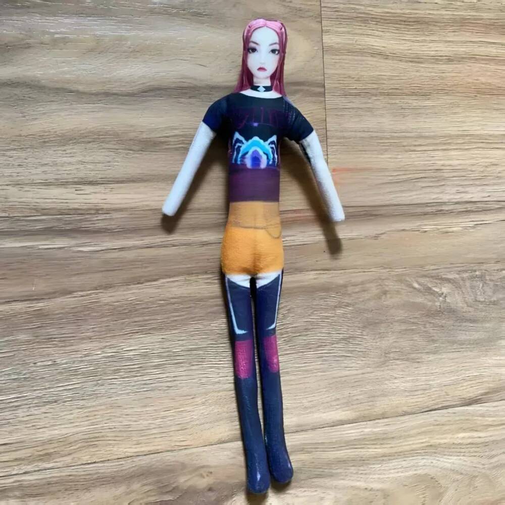 Kpop Dämonenjäger Plüschpuppe K Pop Dämonenjäger Plüsch Huntrix Rumi Zoey Mira Huntrix Puppe Saja Boys Waren Merch Stofftier