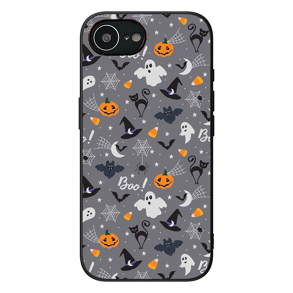 Little Ghost with Halloween Pumpkin Cover for Motorola Moto Edge 50 30 Fusion 40 NEO Ultra Pro E14 G20 E15 G35 G84 G13 G53 Case
