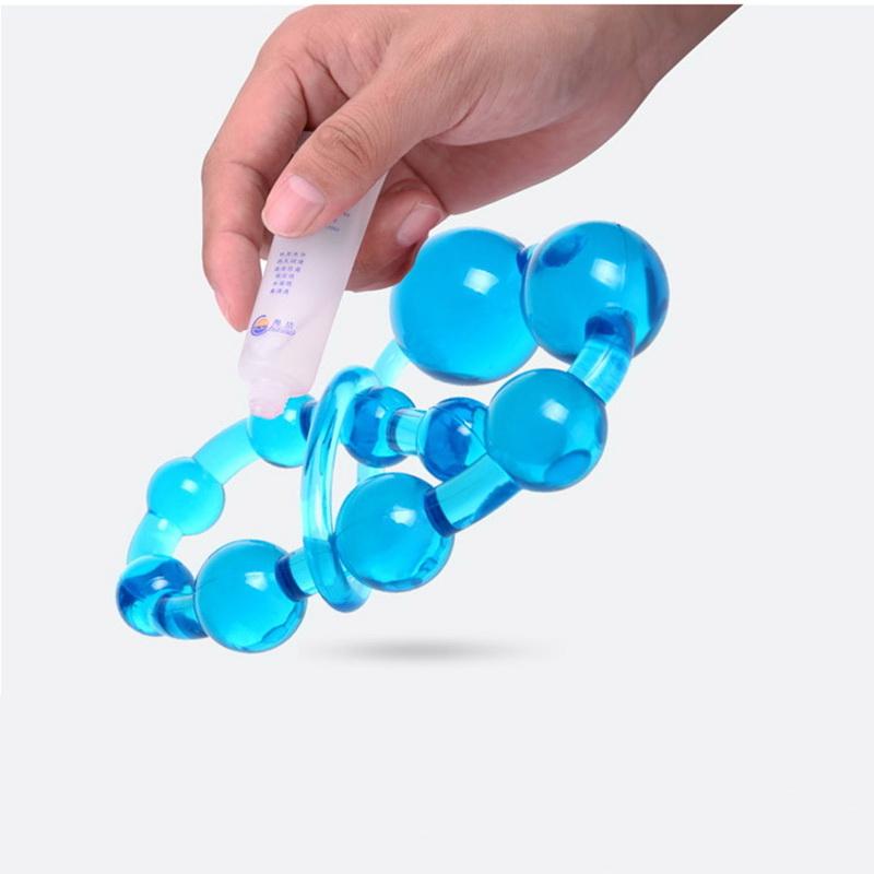 Analspielzeug, Farbe Gelee, Analkugeln, Sex, Orgasmus, Vagina, Plug & Play, Zugring, Kugel, Analstimulator, Gesäßperlen für Frauen
