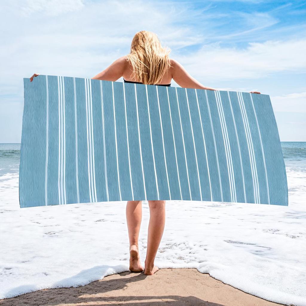70x140 Microfiber Custom Printed Beach Towel - Absorbent & In Stock