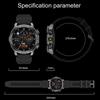 SCIONE Smart Watch Heart Rate Bluetooth Call Voice Assistant Compass Flashlight Step Outdoor Sports Watch