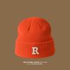 Hat Winter Female High-value Round Face Student Versatile Cold-proof Warm Face Small Knitted Wool Hat