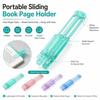 Foldable Book Page Holder Plastic Reading Book Clip New Book Page Clip Study Supplies