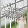 Windproof Socks Drying Rack 10/16 Clips Socks Clips Multi-functional Laundry Hanger  Indoor