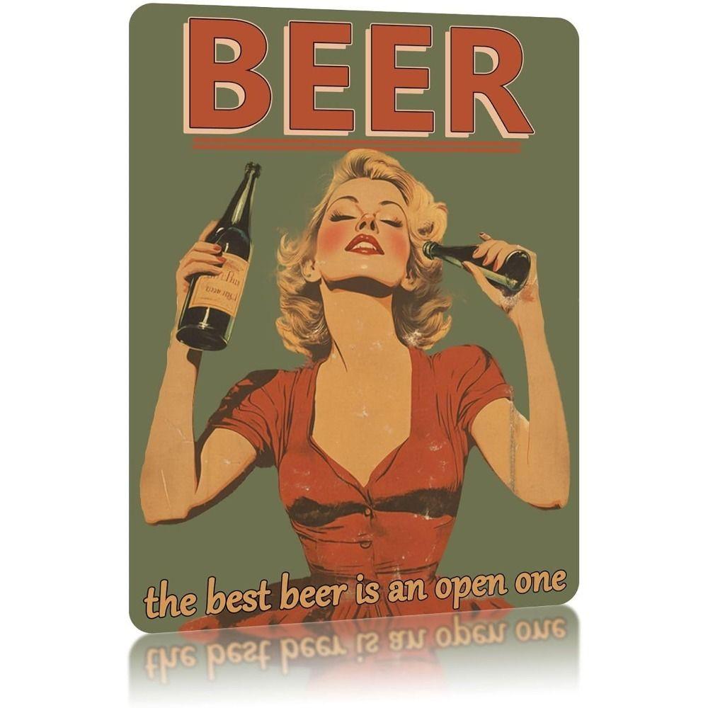 Vintage Antique Style Logo Metal Tin Sign Retro Wall Poster