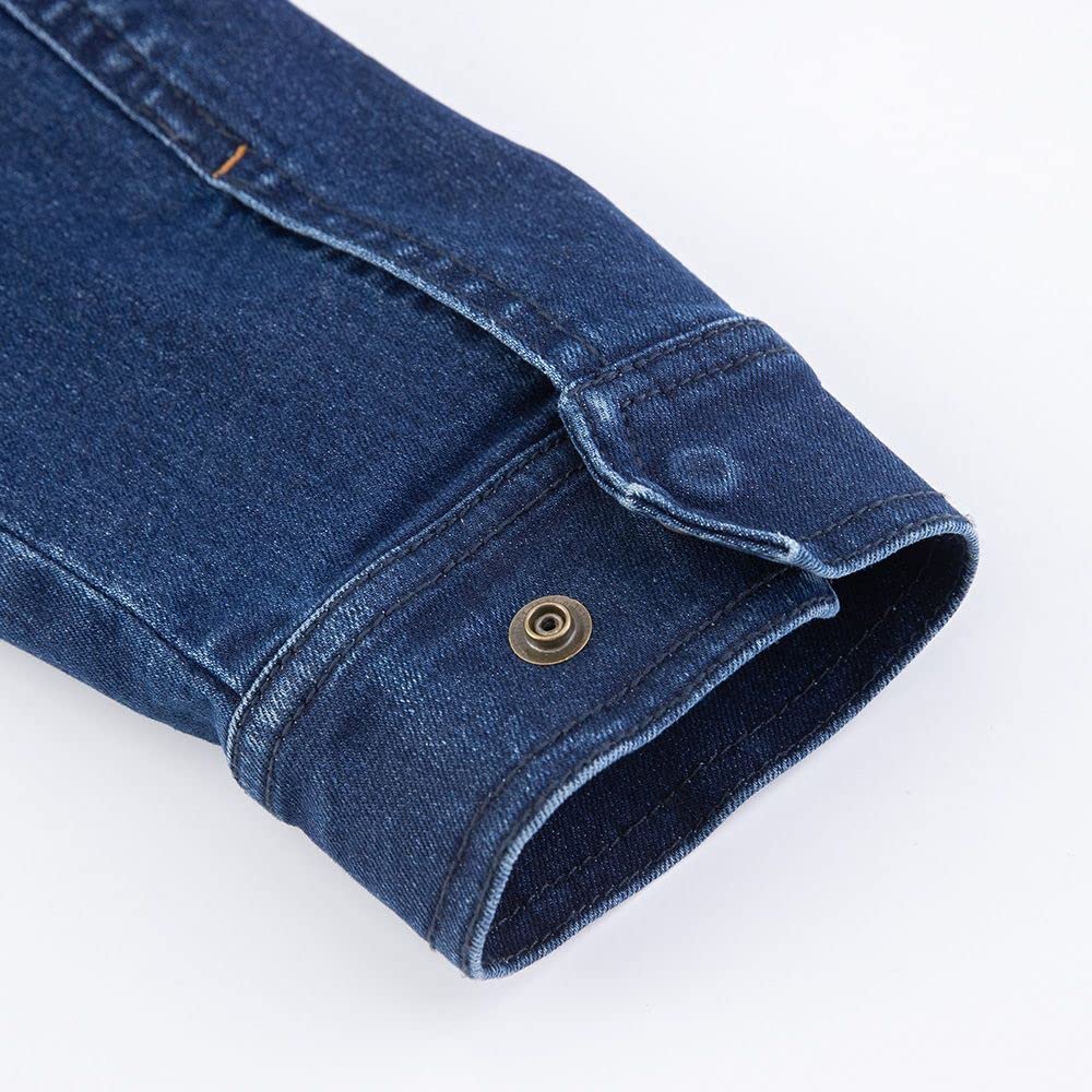 COCOS Nobuoka GR-3510 Denim Stretch Jacket, Light Indigo, Size L