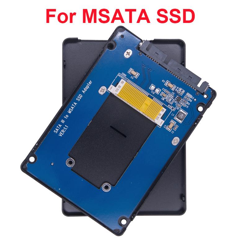 

MSATA M.2 NGFF B Key 6Pin to SATA 3.0 Protocol for Laptop SSD Converter Hard Disk Box To Serial Port 2.5 inch Adapter Card