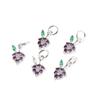 14K Gold-Filled Color-Preserving Zircon 3D Grape Pendant Charm for DIY Bracelets & Necklaces
