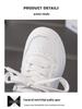 Kinder-Schwarz-Weiß-Boardingschuhe – Frühjahr/Herbst 2026, Leichte Freizeit-Sneaker für schulpflichtige Kinder.