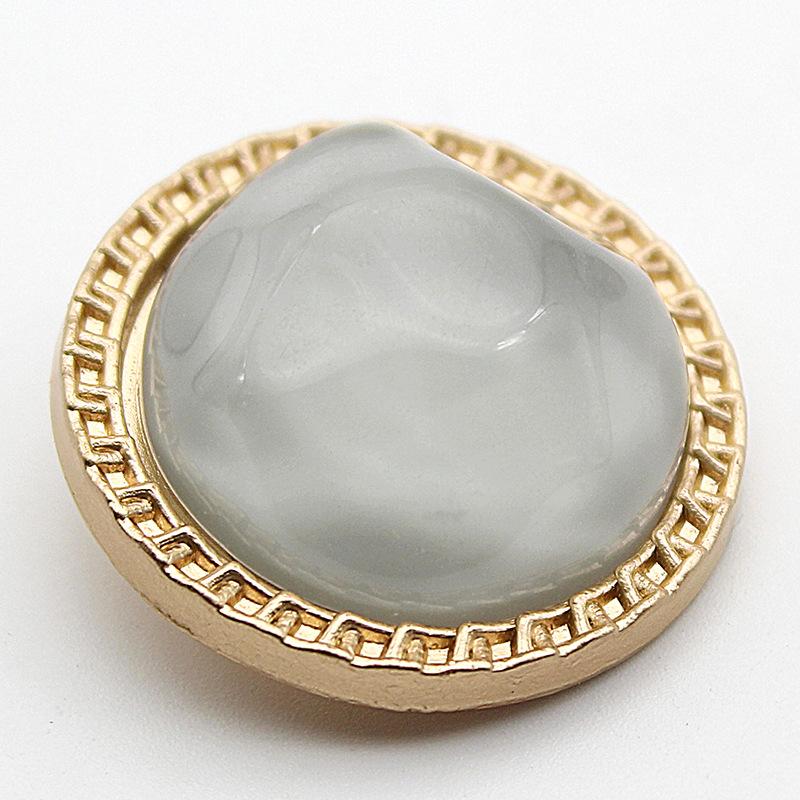 Vintage Metalen Schachtknopen Vierkant Rond Voor Winterjas Decoratief Vervangen Doe-Het-Zelf Knutsels Benodigdheden Naaiversiering 6 stuks/lot