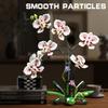MOC Creative Building Blocks Orchid Bouquet Set Phalaenopsis Flowers Plant Everlasting Valentine Gift for Girls Kids 736pcs