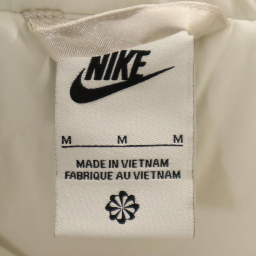 Nike Back Logo Woven Anorak Parker M Ivory Jackets, Pullovers, Hoodies Women Used
