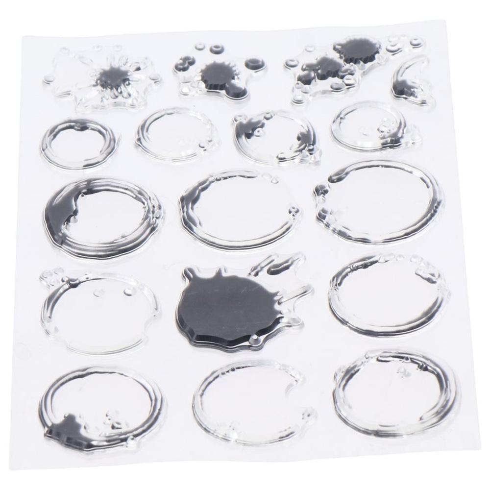 

Силиконовые штампы, прозрачные штампы, штампы с краской, штампы с пятнами чая для DIY